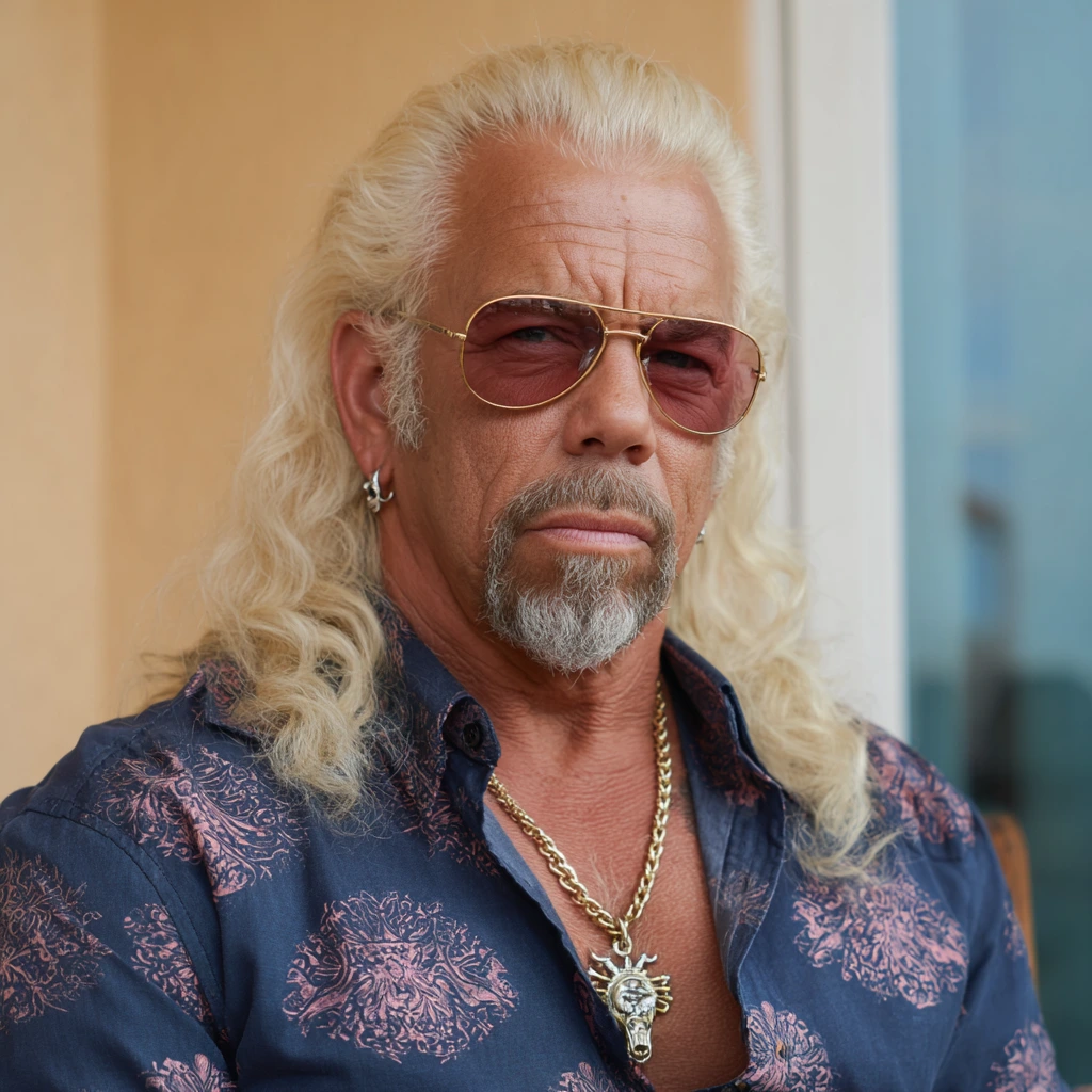 Duane 'Dog the Bounty Hunter' Chapman with his family after the tragic loss of his 13-year-old stepgrandson, Anthony Zecca.