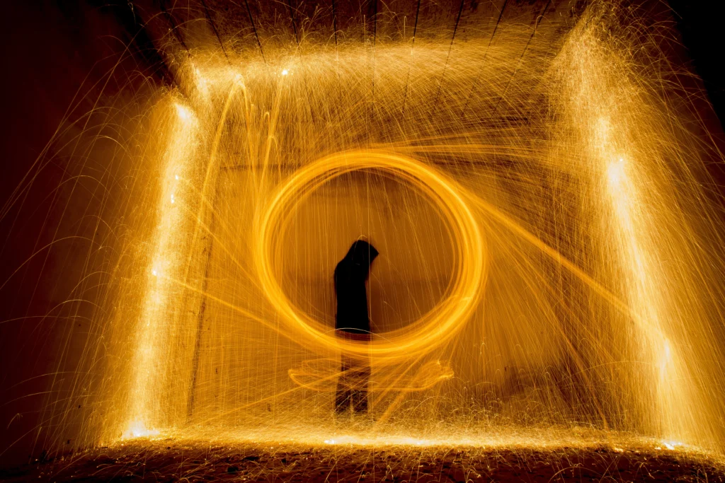 Lion’s Gate Portal spiritual awakening with cosmic light and lion imagery