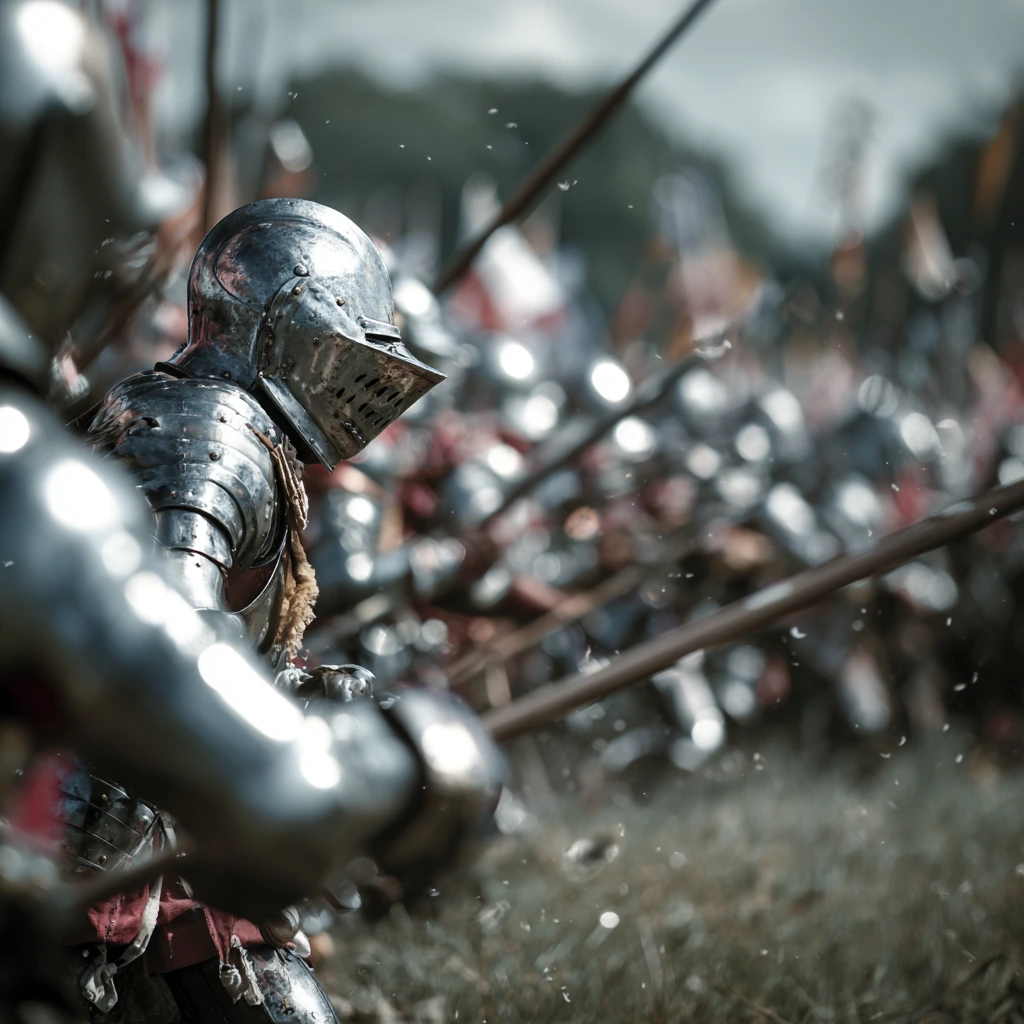 Henry VII defeats Richard III at the Battle of Bosworth Field, 1485