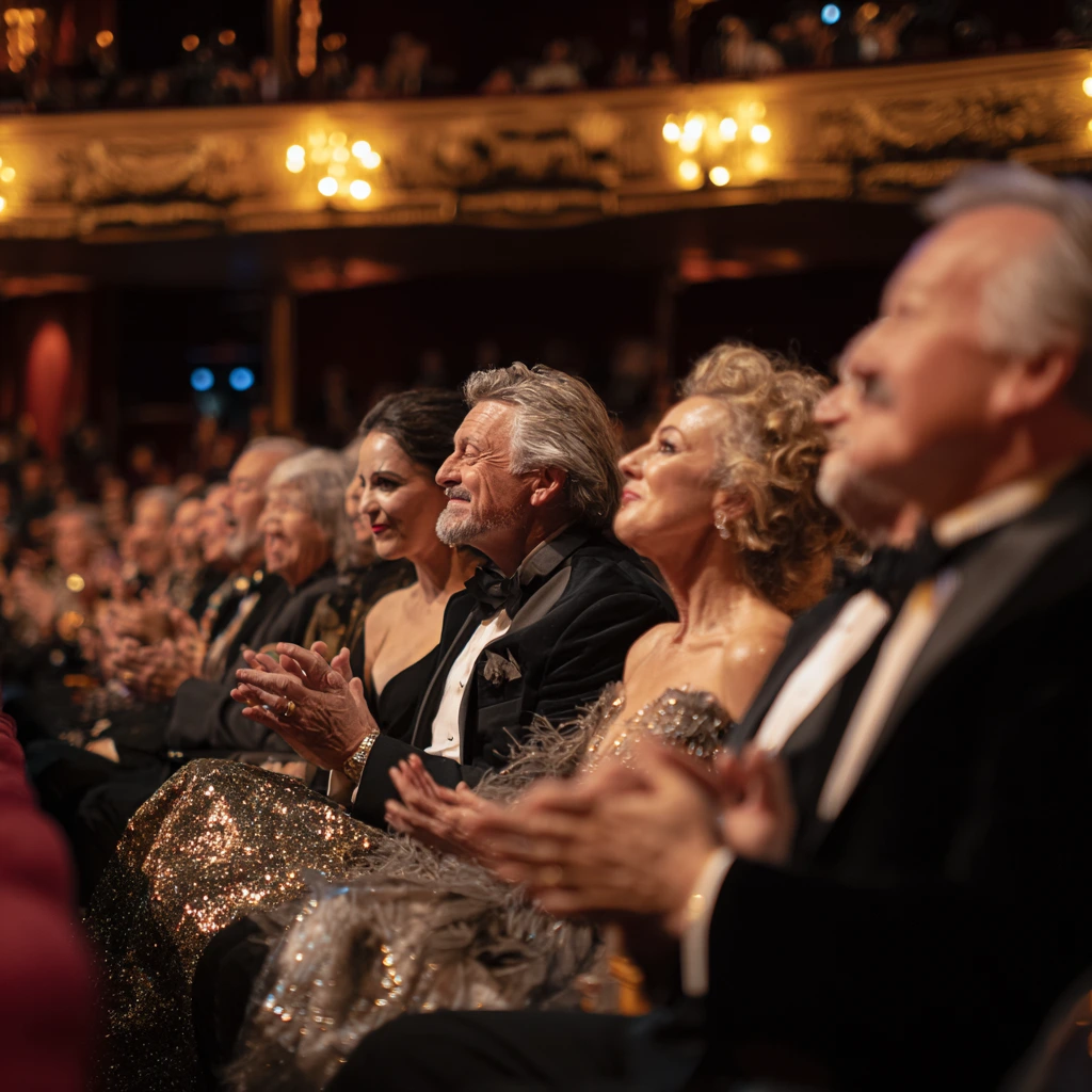 Stage view of The Kennedy Center Honors 2025 ceremony celebrating cultural icons