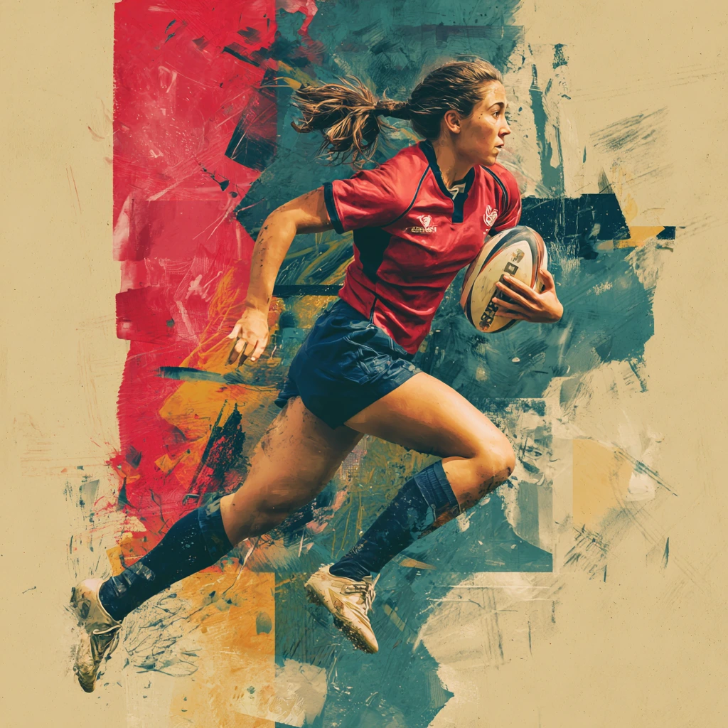 U.S. Women’s Eagles rugby team arriving in Loughborough ahead of the Women’s Rugby World Cup 2025.