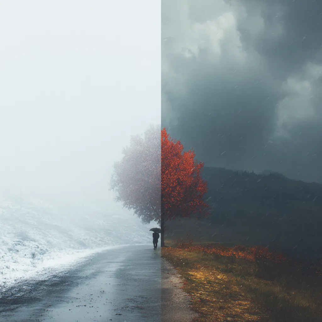 Adapting to seasonal weather changes with outdoor and indoor activities