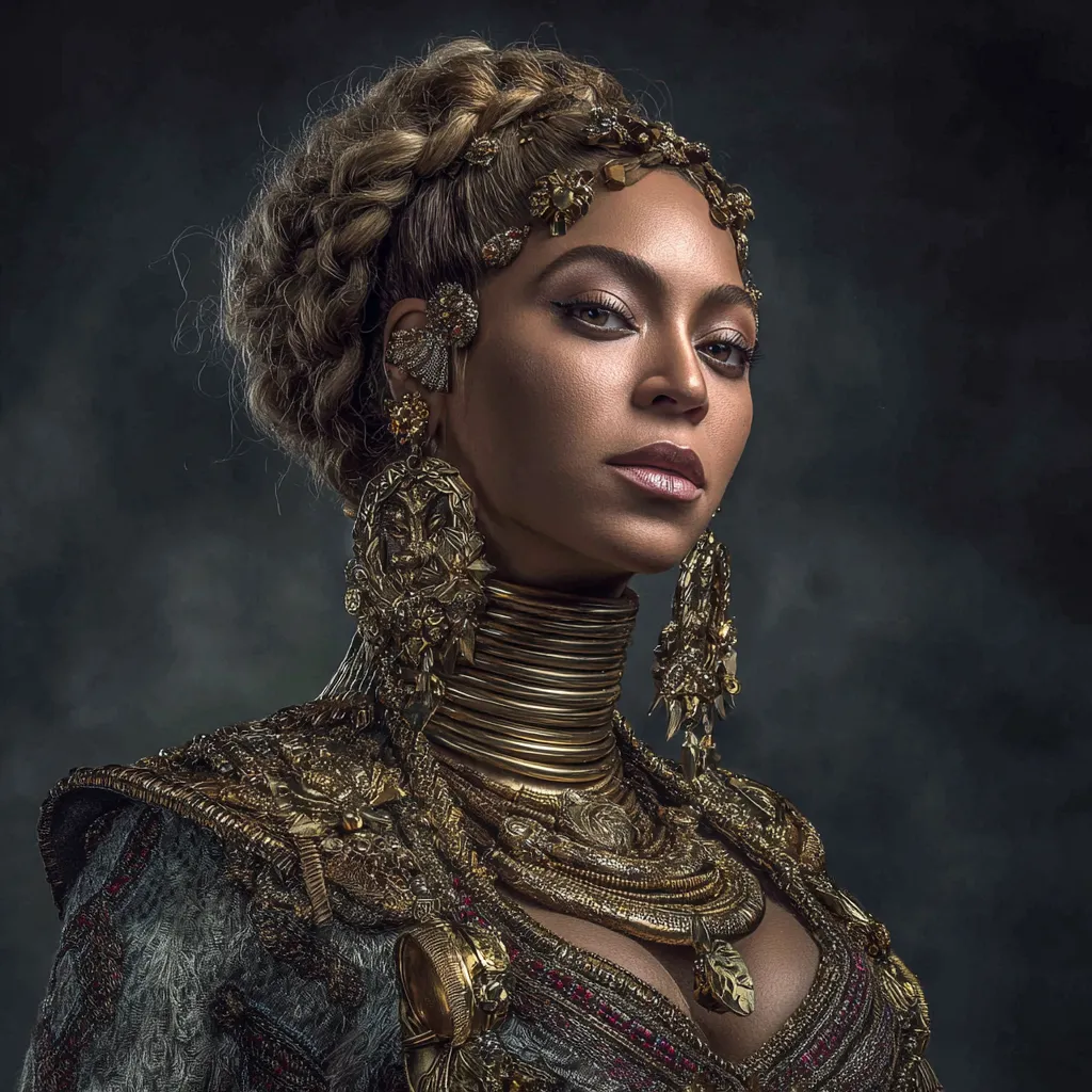 Beyonce performing on stage at 44 years old, showcasing her iconic presence