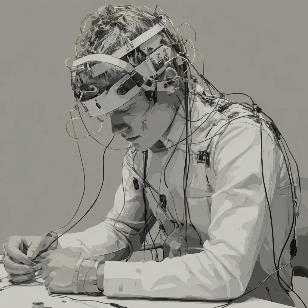 Patient undergoing a Lexiscan Thallium stress test with medical imaging equipment in a hospital setting.