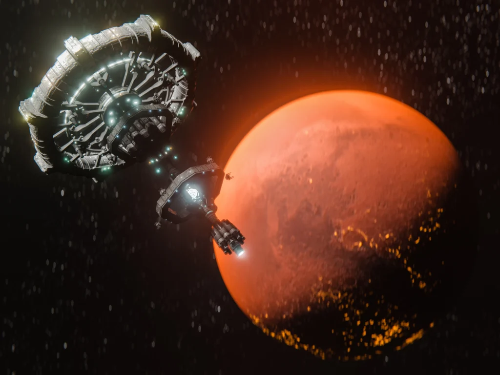 Space exploration timeline from Sputnik to SpaceX showcasing milestones in human spaceflight