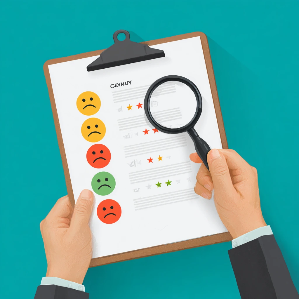 Business team analyzing customer feedback for growth strategy