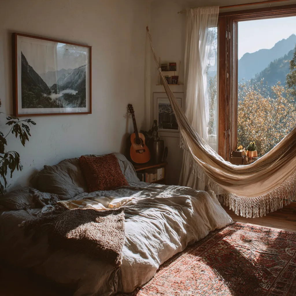 A woman enjoying a quiet morning with coffee and sunlight, symbolizing the art of slow living and mindfulness.