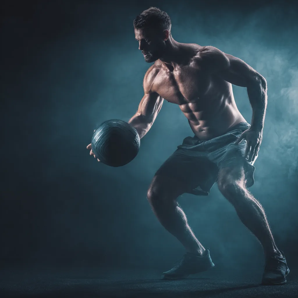 People engaging in various sports for overall fitness and health, including running, cycling, swimming, and yoga.