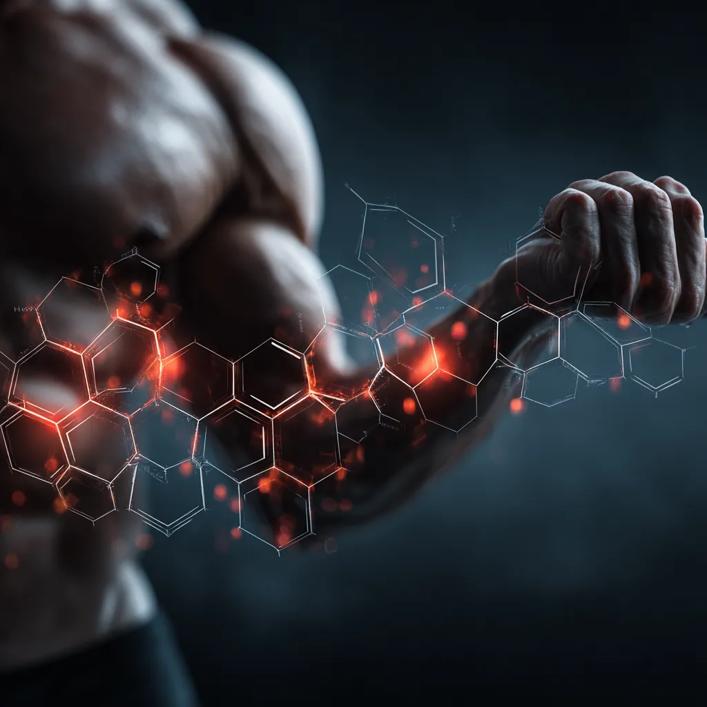 Athlete focused in deep concentration, symbolizing mental training for peak sports performance