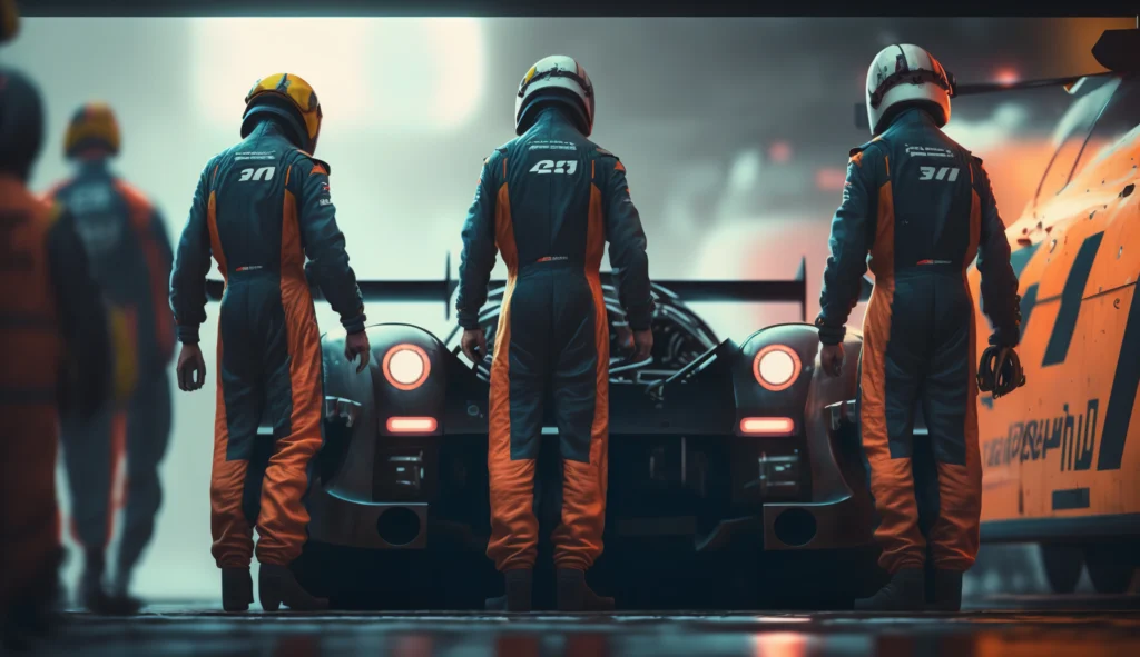 McLaren Formula 1 car leading the race in F1 2025 season with papaya orange livery