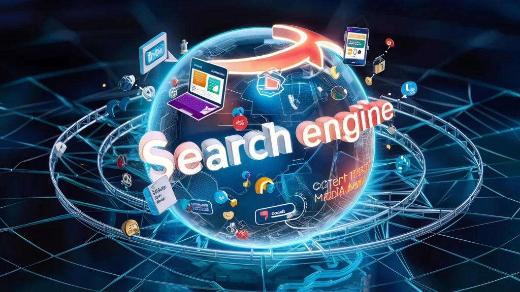 Google’s multimodal AI explained simply — visual showing how text, images, audio, and video combine in one AI system.