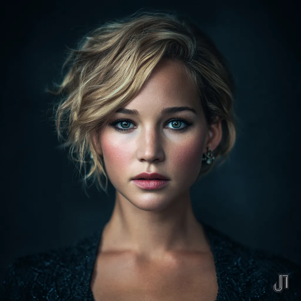 Jennifer Lawrence attending a public event, smiling confidently, representing her latest updates and recent news.