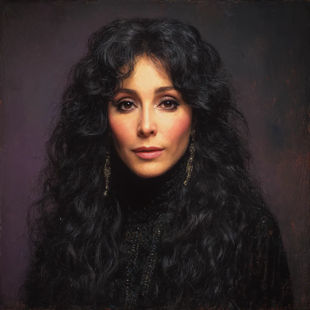 Cher standing confidently under stage lights, symbolizing her long-lasting influence and ability to stay relevant across decades of music, fashion, and pop culture.