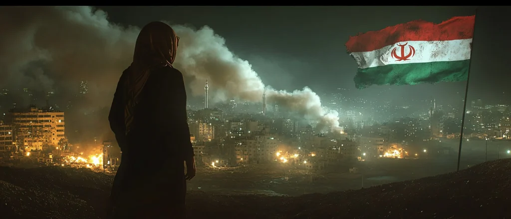 Starlink satellite dish providing internet access in Iran during government-imposed blackout