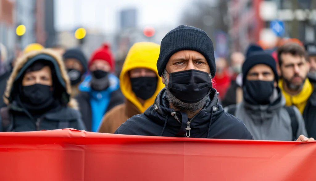 Georgia election situation showing voters casting ballots at a polling station in Georgia during a closely watched election