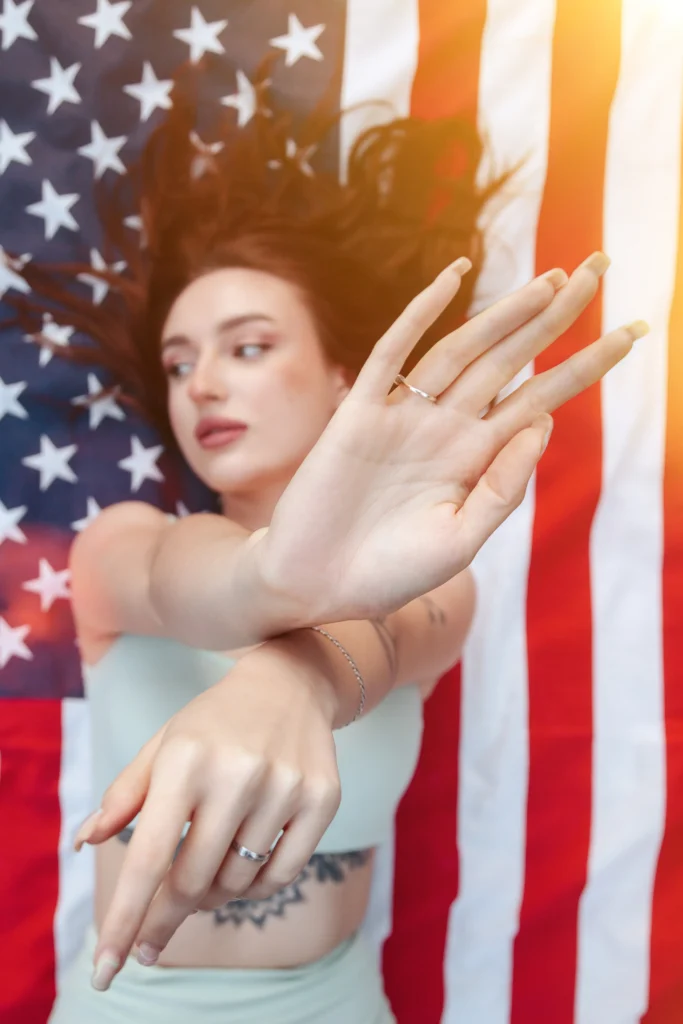 Foreign social media influencers reacting as U.S. immigration enforcement tightens rules on visas and deportations.