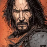 Cover of BRZRKR: Light Draws Breath #1 featuring the immortal warrior B. in action, illustrated by Alessio Avallone.