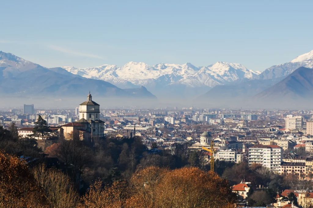 Scenic view of Cortina d'Ampezzo, a top destination during the 2026 Winter Olympics, featuring snow-capped mountains and ski resorts