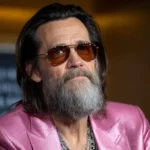 Jim Carrey at a 2026 Hollywood event, reflecting on his career evolution