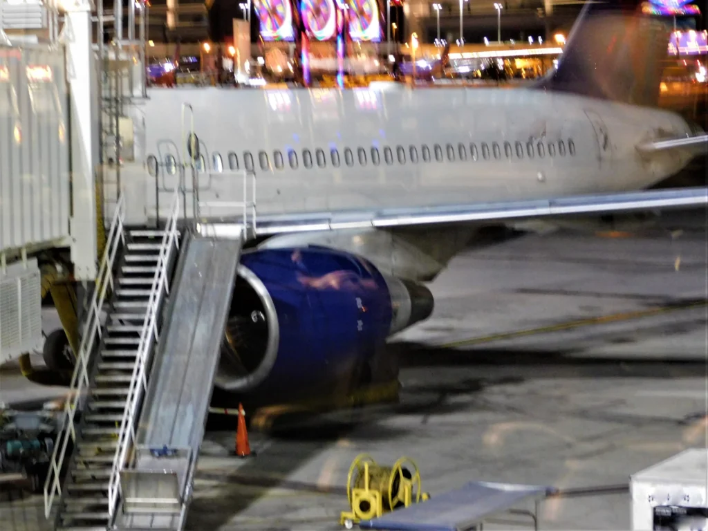LaGuardia Airport runway scene after aircraft and emergency vehicle incident