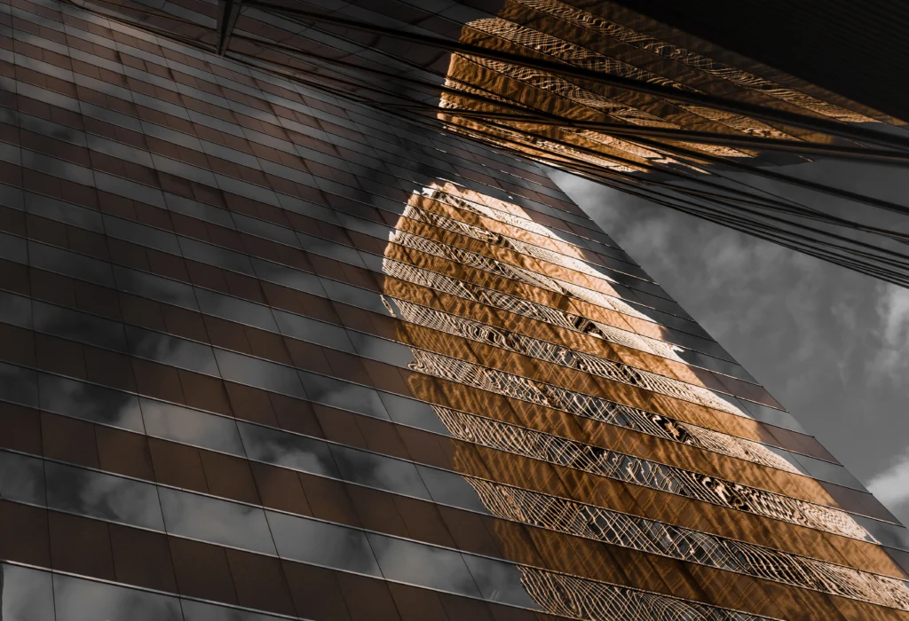 tech
Oracle Corporation office building with employees leaving during 2026 layoffs