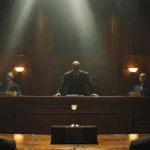 Colin Gray in court during his trial in Georgia for providing a firearm to his son