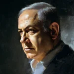 Benjamin Netanyahu speaking at a press conference, addressing misinformation and media rumors