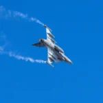 NATO fighter jets intercepting Russian military aircraft over the Baltic Sea during an air policing mission