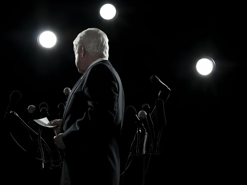 Hospitalized
Donald Trump being escorted by medical staff during hospitalization