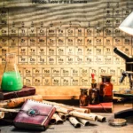 Scientists in a laboratory observing a chemical reaction in glassware representing a 67-year-old chemistry theory finally being confirmed.