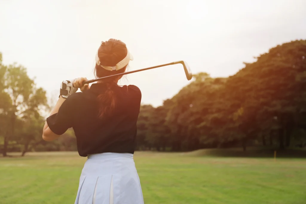 Kai Trump during a media event surrounded by reporters amid a phone-related controversy and intense public attention