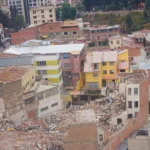 Emergency responders search through collapsed buildings in Caracas after two powerful earthquakes struck Venezuela, causing widespread destruction and hundreds of casualties.
