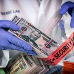 Federal investigators reviewing healthcare records and financial documents during a major healthcare fraud crackdown involving billions of dollars in alleged fraudulent claims.