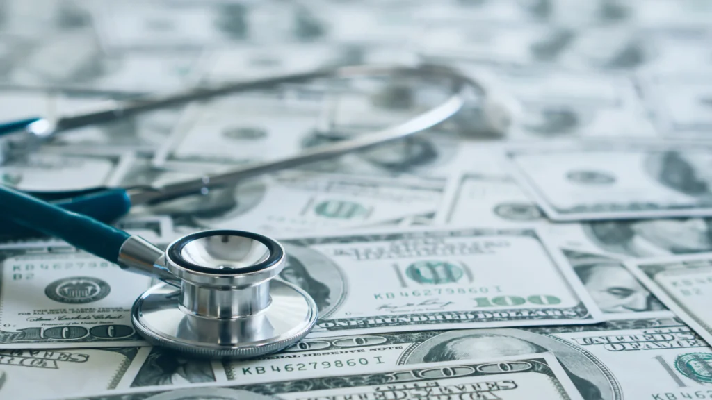 Federal investigators reviewing healthcare records and financial documents during a major healthcare fraud crackdown involving billions of dollars in alleged fraudulent claims.