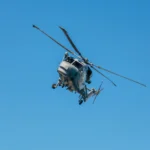 Cmdr. Gabriel Edwards honored after U.S. Navy helicopter emergency landing in the Arabian Sea.