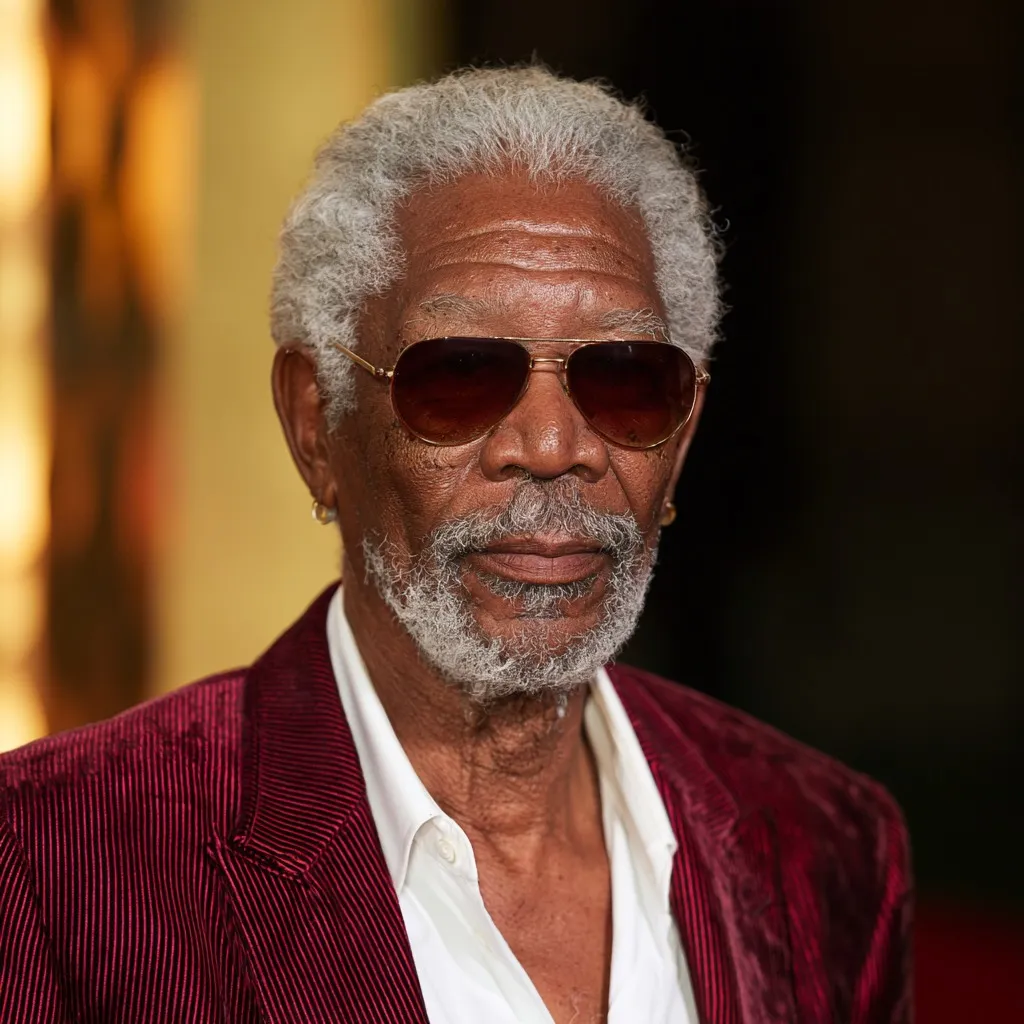 Morgan Freeman at 89 as the Hollywood legend continues his acting career
